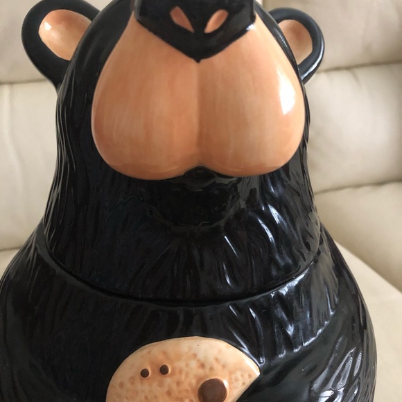 BEARFOOTS  CERAMIC  COOKIE JAR - Picture 13 of 14